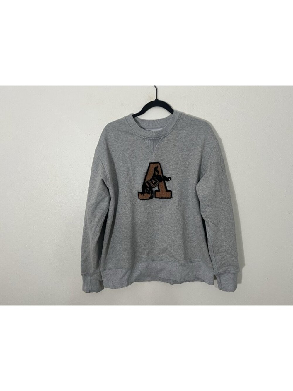 Hillflint Go Army Bucking Bronco Patch Sweatshirt Gray Size XL Unisex